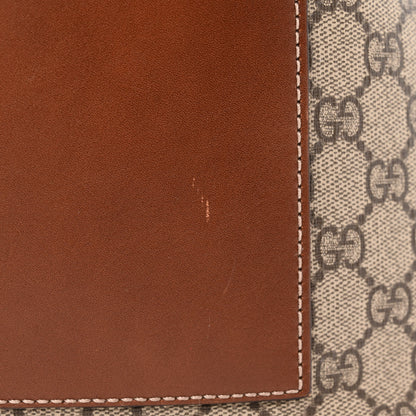 Gucci GG Supreme Monogram Linea A Hobo Brown 14 of 15