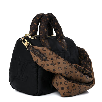 Louis Vuitton Econyl Mini Monogram Pillow Speedy Bandouliere 25 Black 3 of 9
