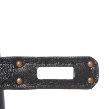 Hermes Swift Birkin 25 Black 21 of 31