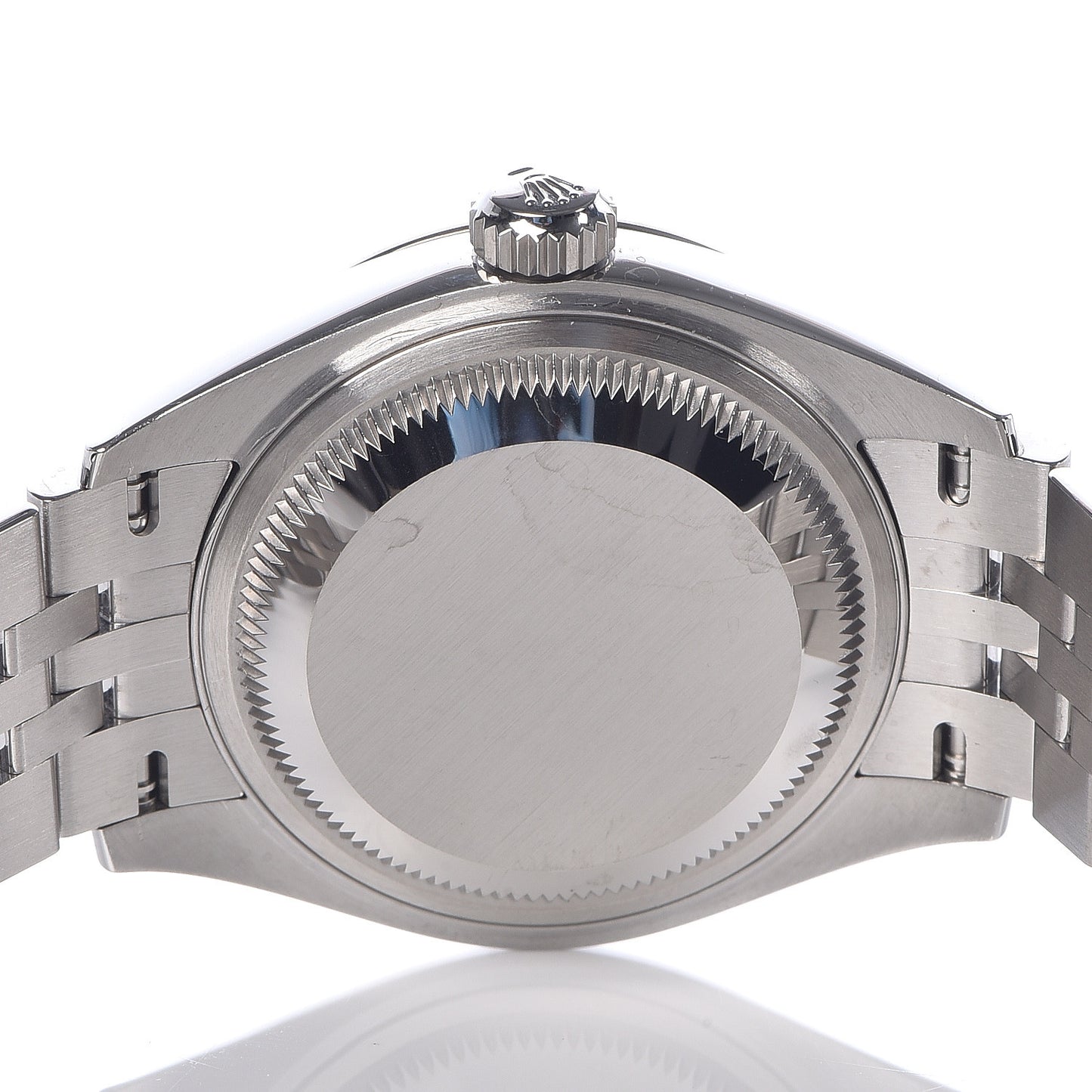 Stainless Steel 18K White Gold Diamond 28mm Oyster Perpetual Datejust Watch Slate 279174