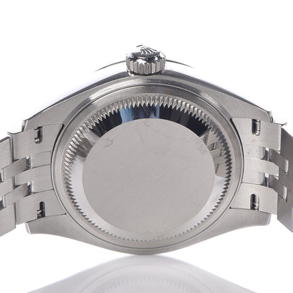 Rolex Stainless Steel 18K White Gold Diamond 28mm Oyster Perpetual Datejust Watch Slate 279174 6 of 11