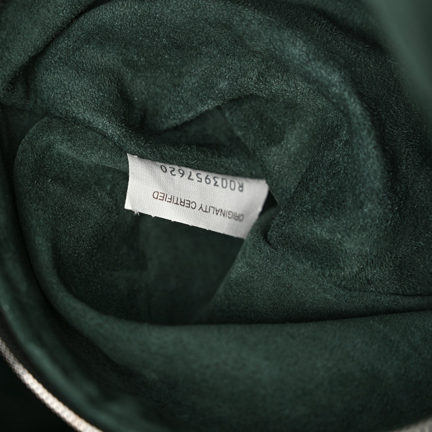 Deerskin Intrecciato Small Traveler Hobo Black