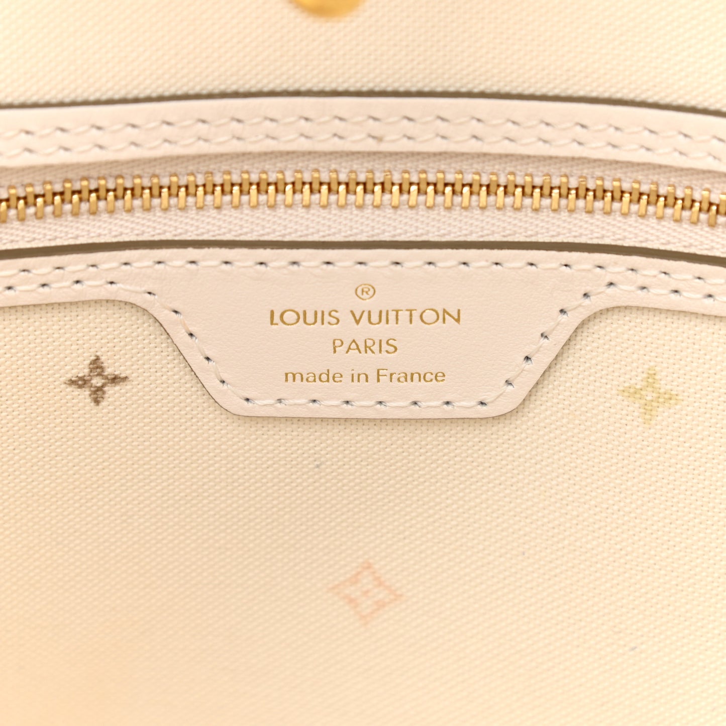 Monogram Giant Spring In The City Neverfull MM Sunset Kaki