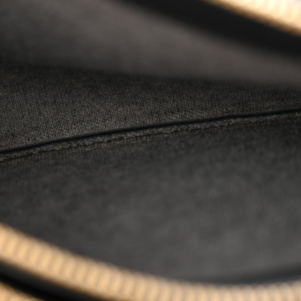 Lambskin Small Trio Crossbody Bag Black
