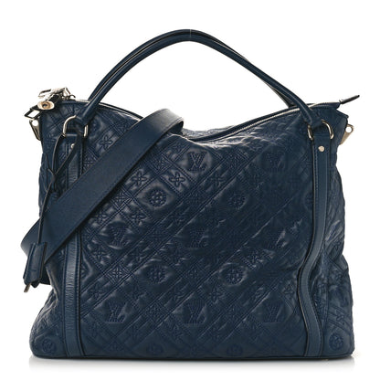Louis Vuitton Monogram Lambskin Antheia IXIA MM Indigo 1 of 7
