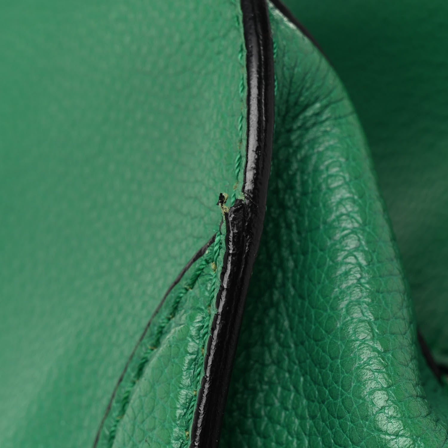 Alexander McQueen Pebbled Calfskin Large Skull Padlock Zip Around Tote Emerald 10 of 10