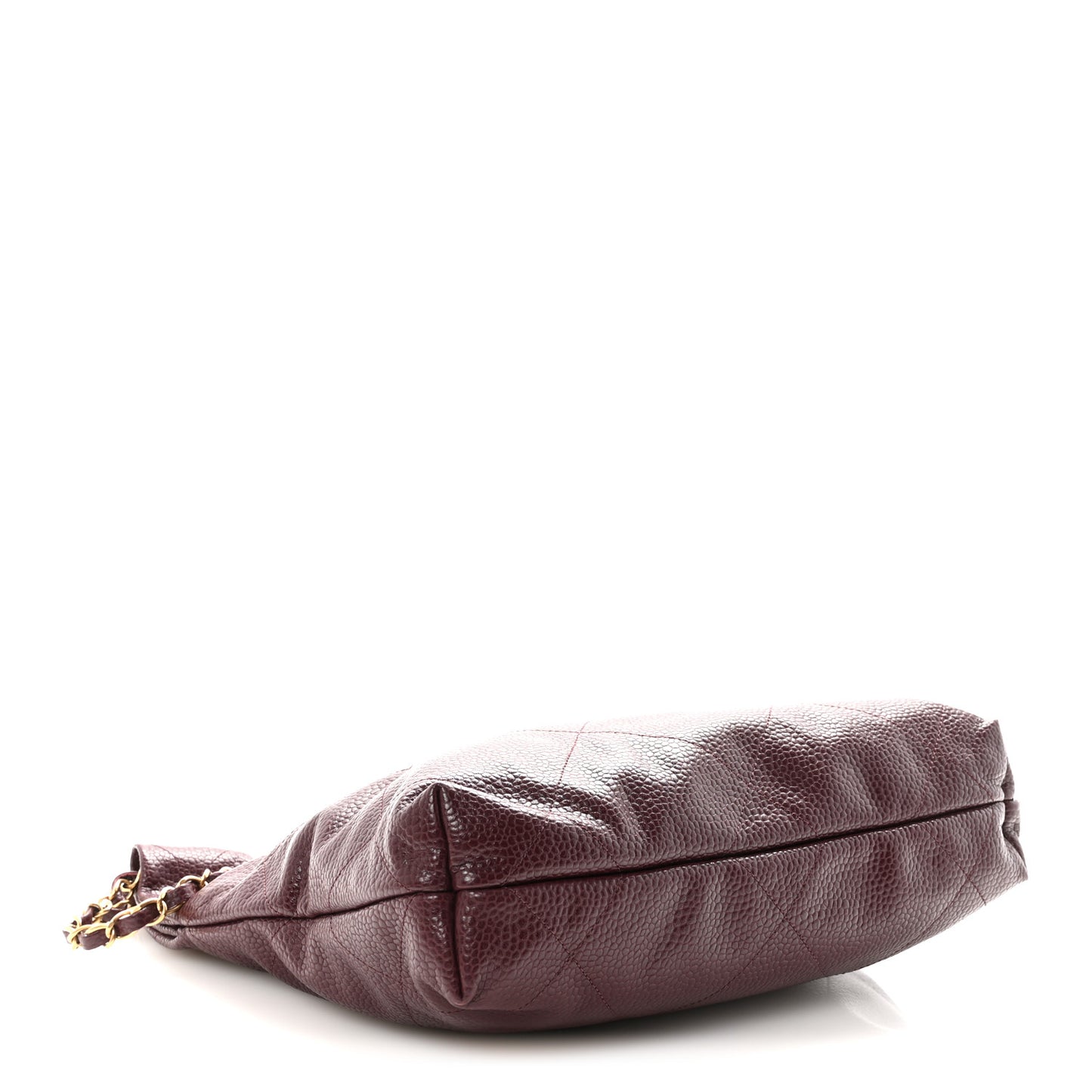 Caviar Quilted Small Chanel 22 Dark Burgundy