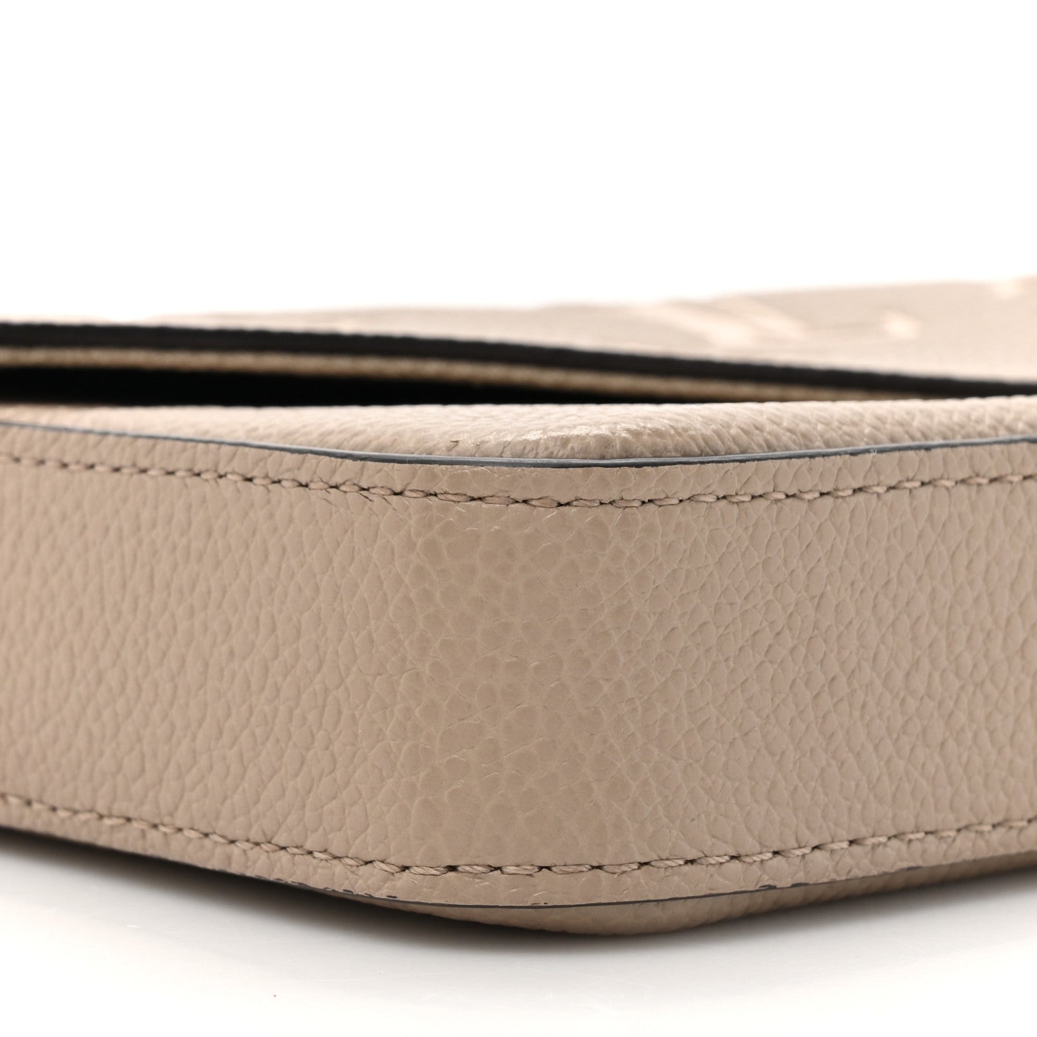 Louis Vuitton Empreinte Monogram Giant Felicie Pochette Tourterelle Creme 11 of 14