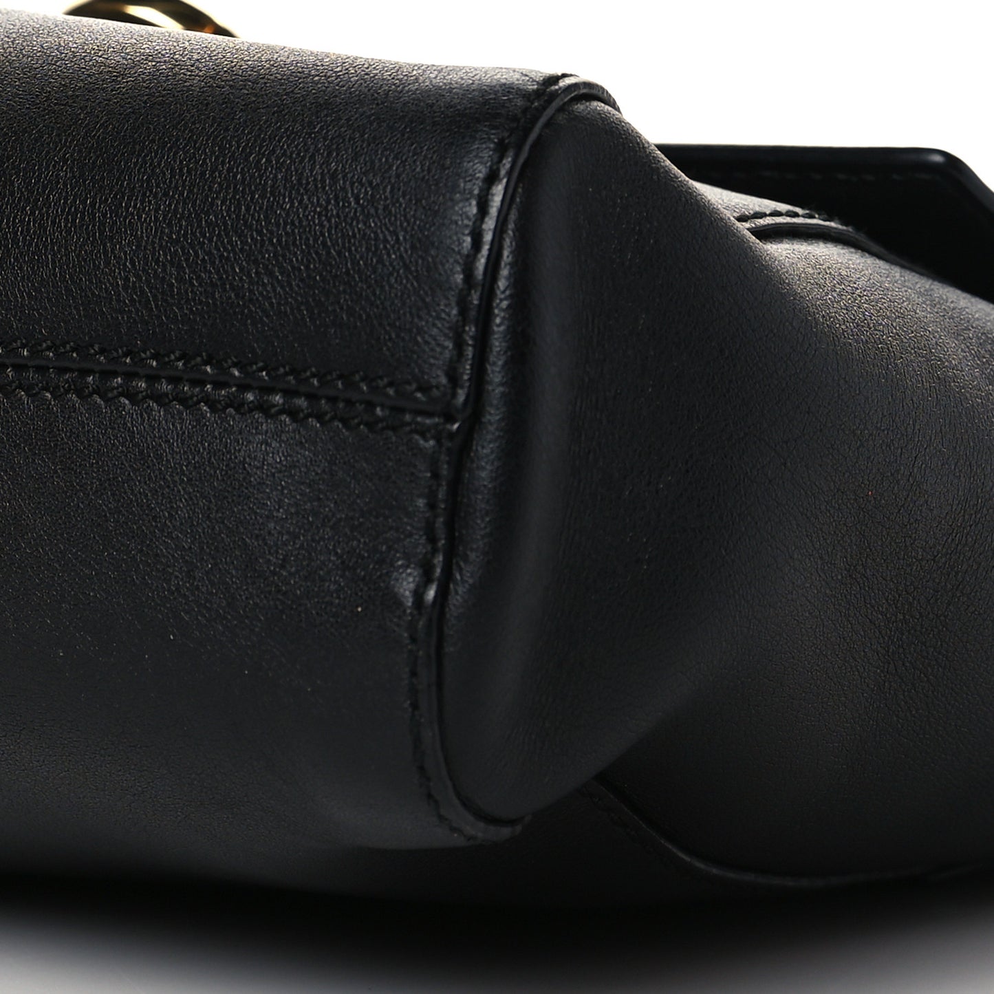 Calfskin Abbey Crossbody Black