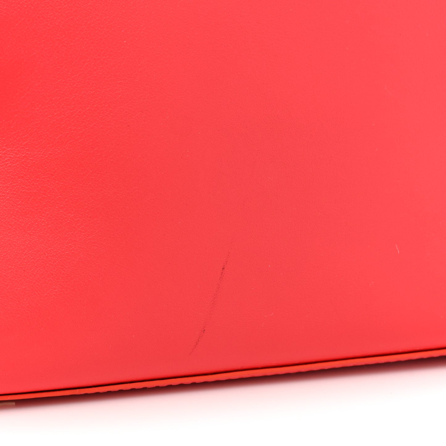 Calfskin Mini Tempete Satchel Red