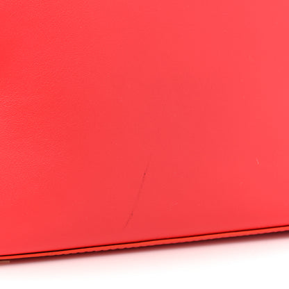 Delvaux Calfskin Mini Tempete Satchel Red 17 of 18