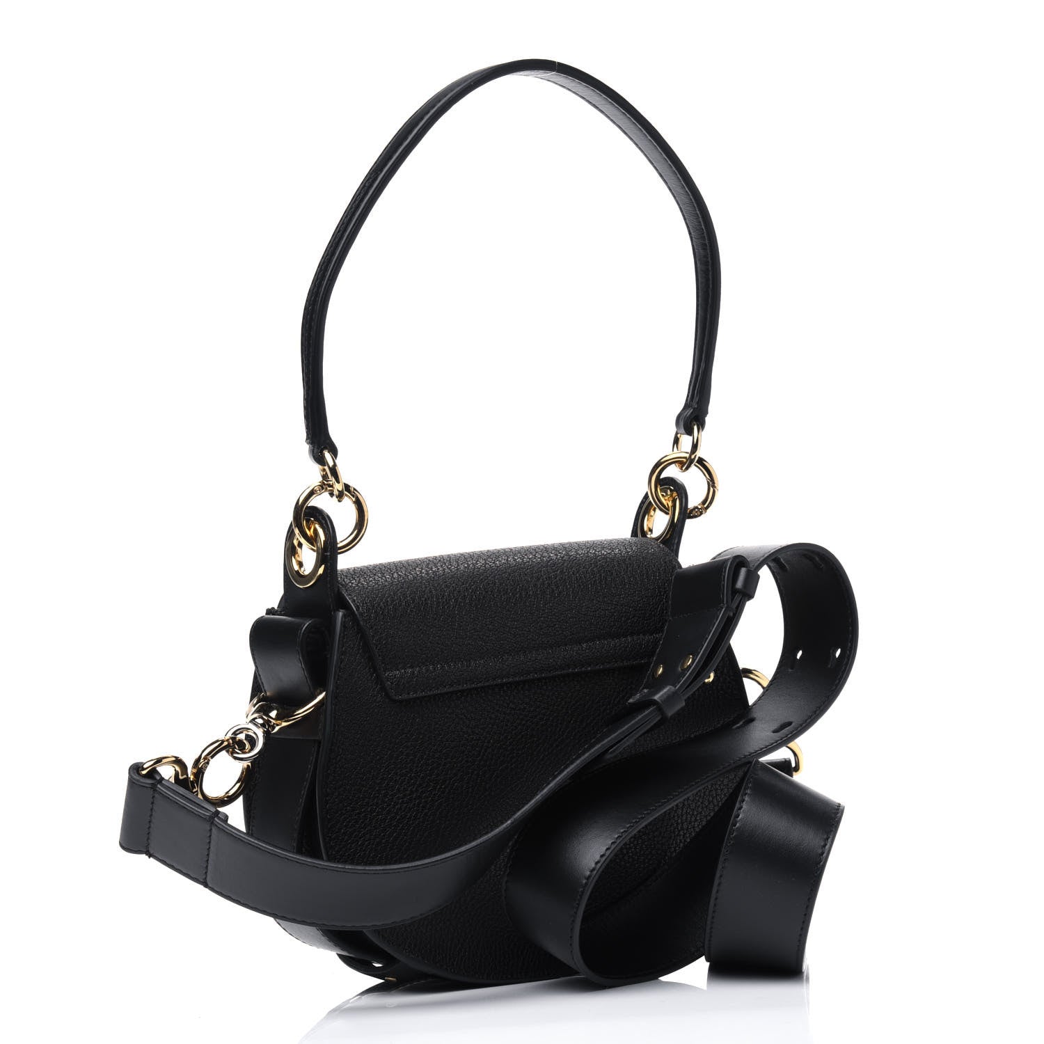 Chloe Calfskin Small Tess Bag Black 2 of 3