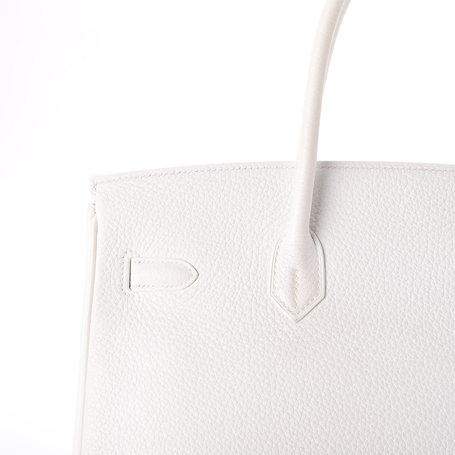 Taurillon Clemence Birkin 35 White
