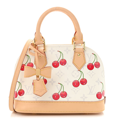 Louis Vuitton LV X TM Monogram Cerises Alma BB White 1 of 9