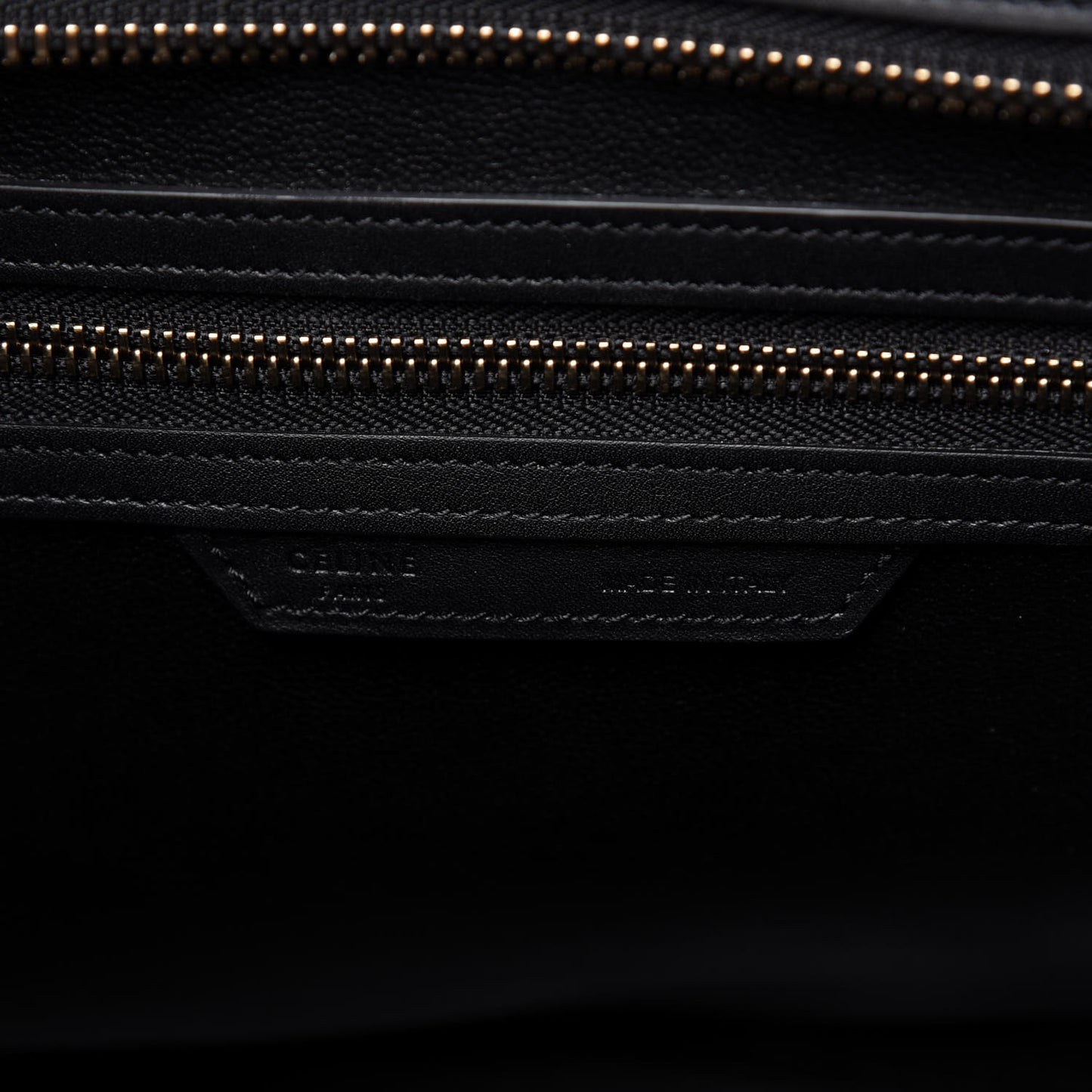Smooth Calfskin Mini Luggage Black