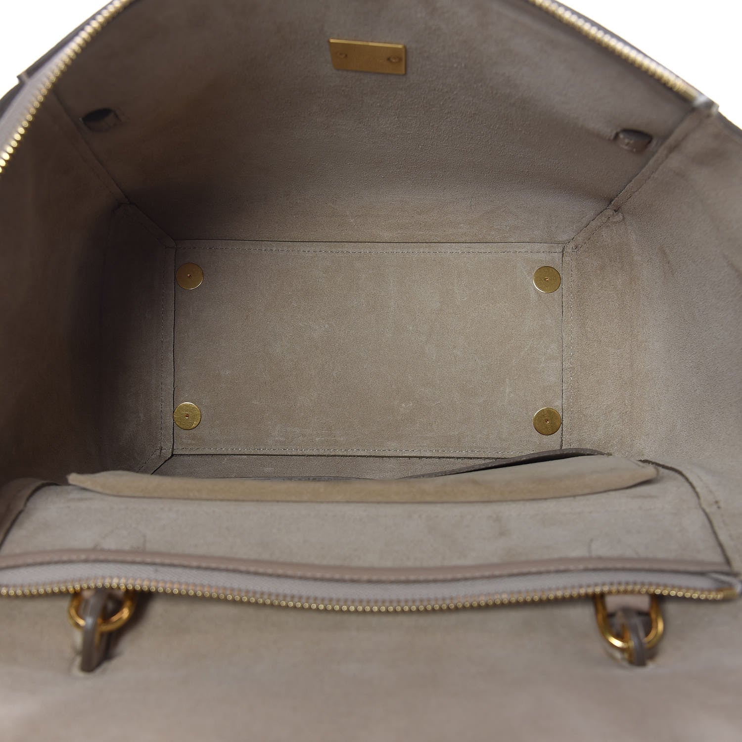 Celine Grained Calfskin Mini Belt Bag Light Taupe 5 of 9
