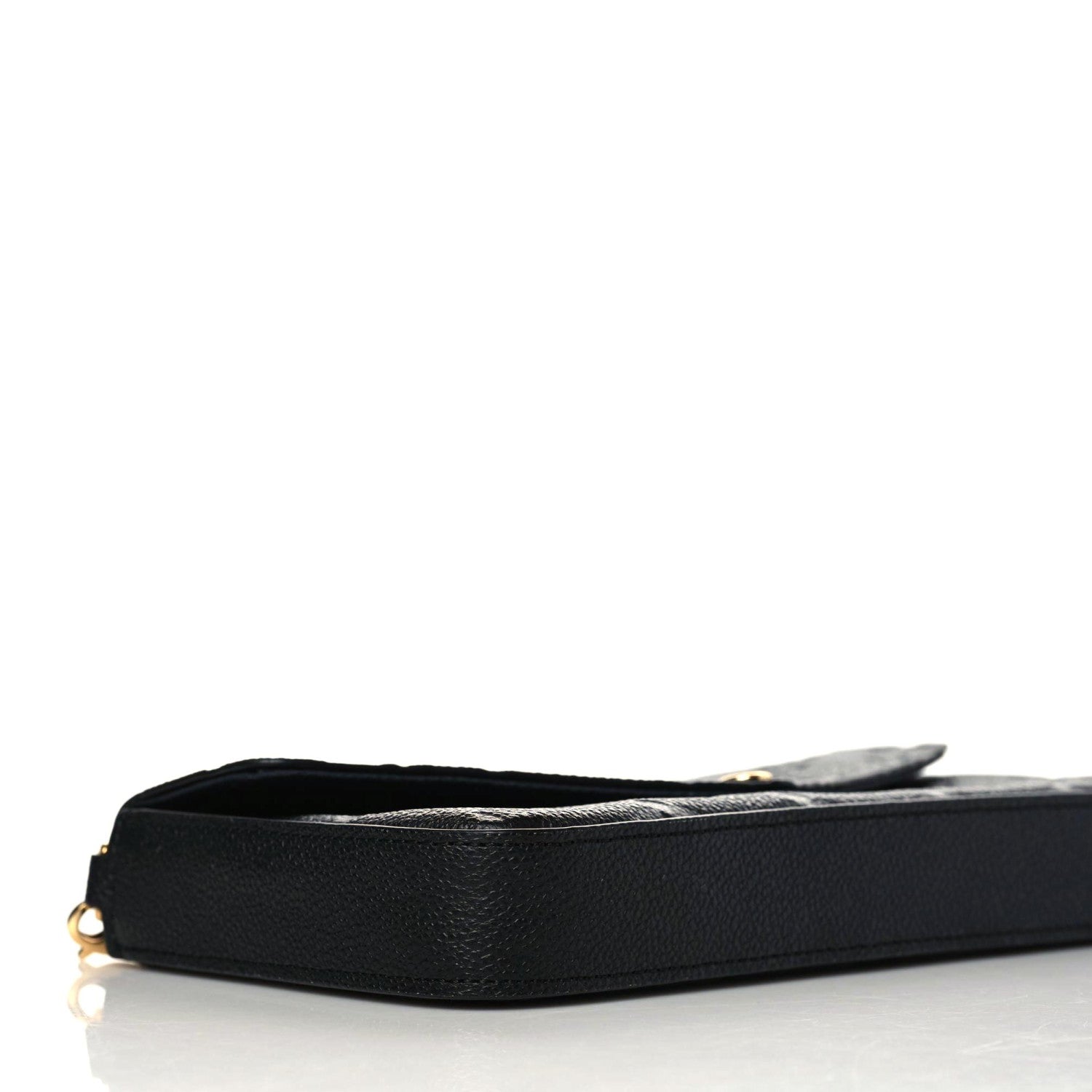 Louis Vuitton Empreinte Pochette Felicie Chain Wallet Black 5 of 9