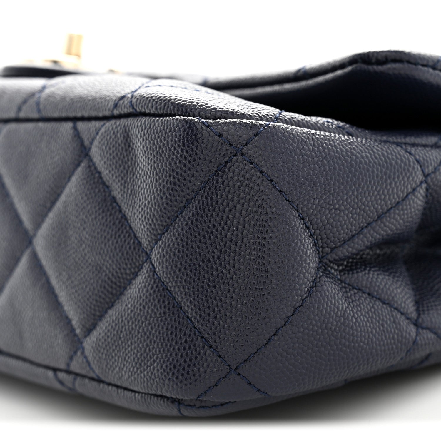Chanel Caviar Quilted Large Funky Match Flap Navy 10 of 10
