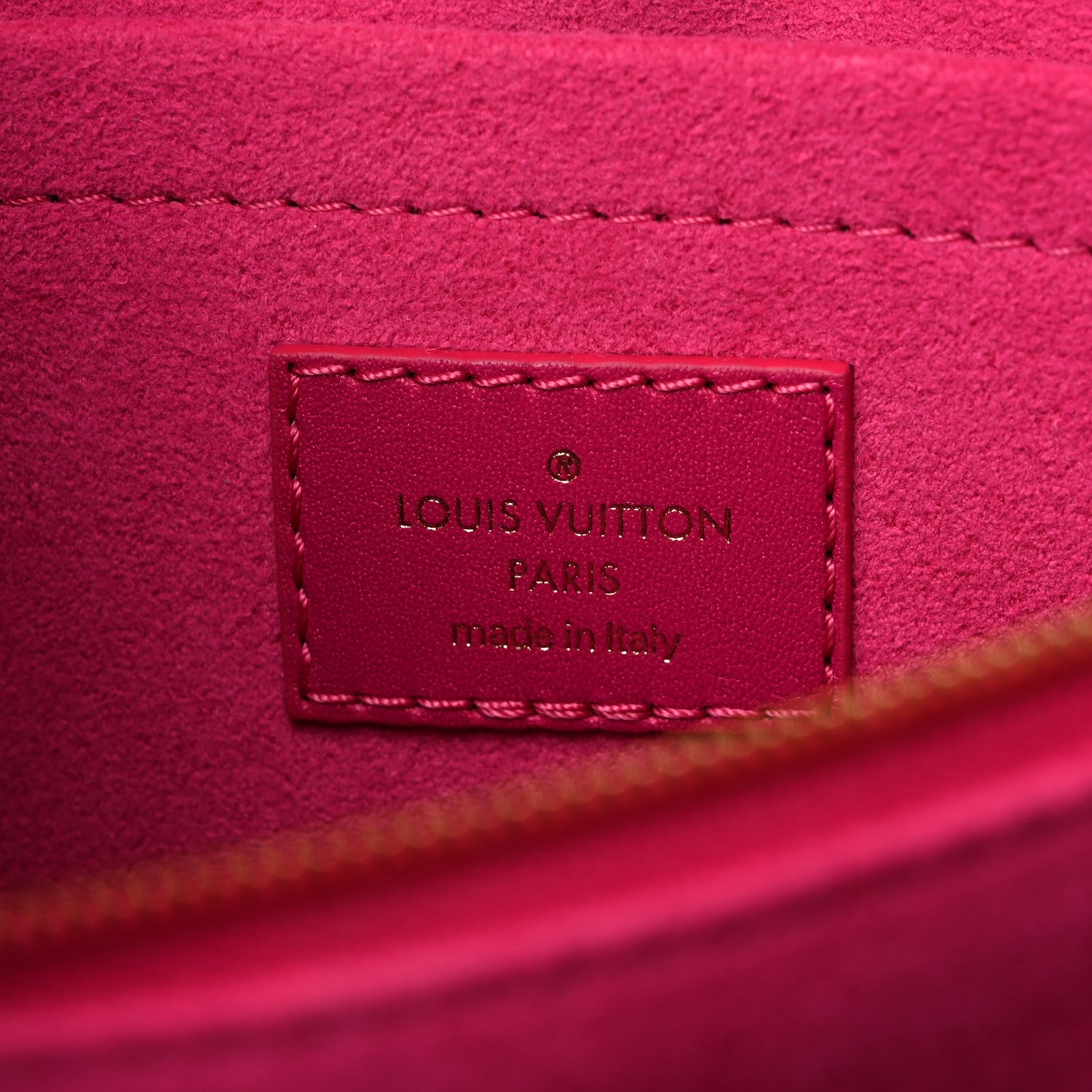 Louis Vuitton Calfskin LV New Wave Chain Bag Rose Freesia 6 of 9