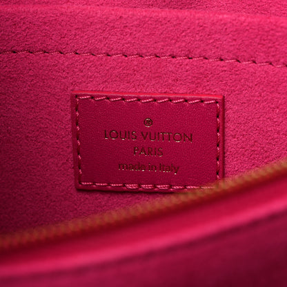 Louis Vuitton Calfskin LV New Wave Chain Bag Rose Freesia 6 of 9