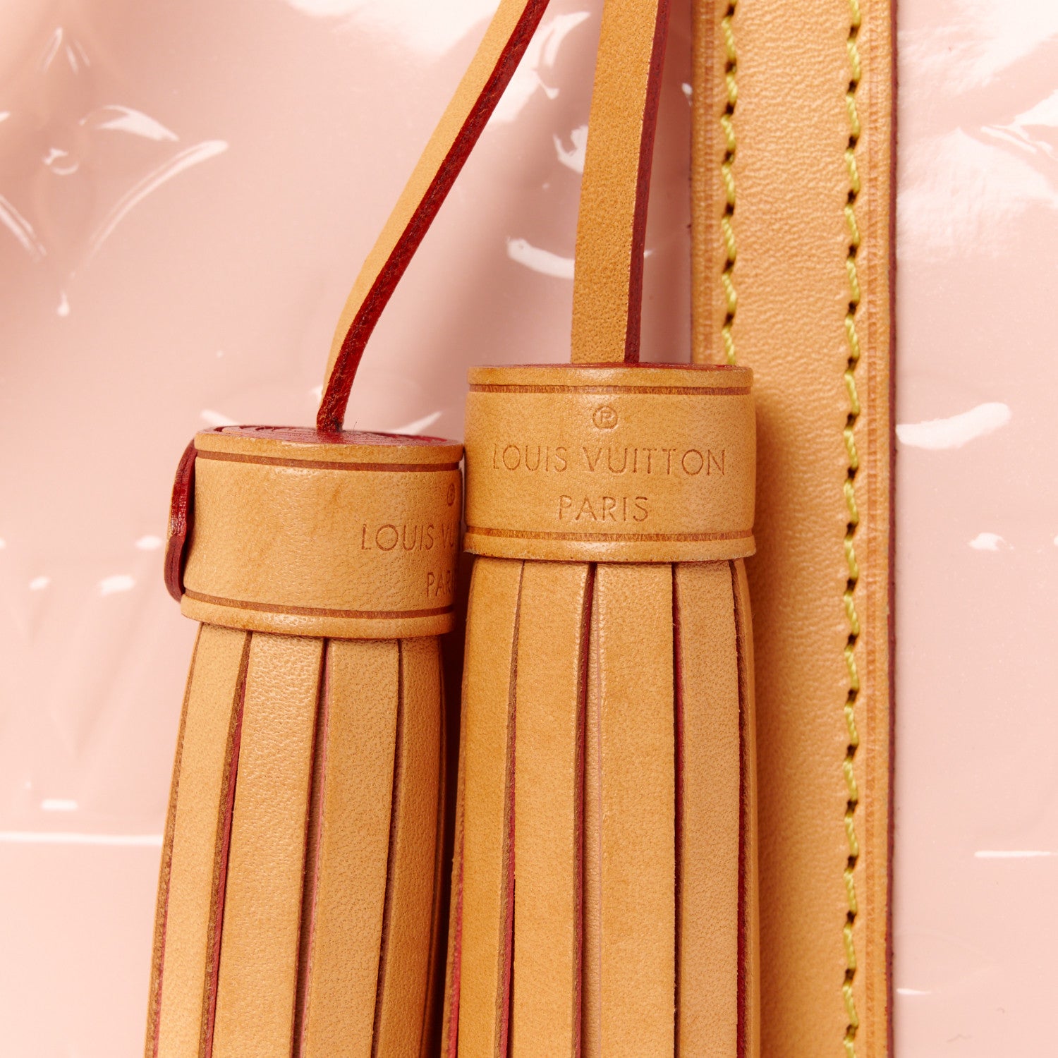 Louis Vuitton Vernis Neo Triangle Rose Ballerine 7 of 10