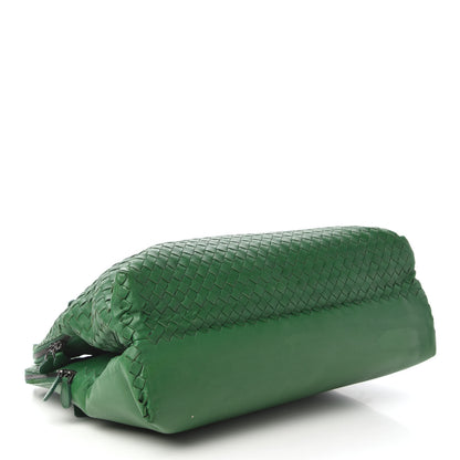 Bottega Veneta Nappa Intrecciato Double Compartment Tote Green 4 of 12
