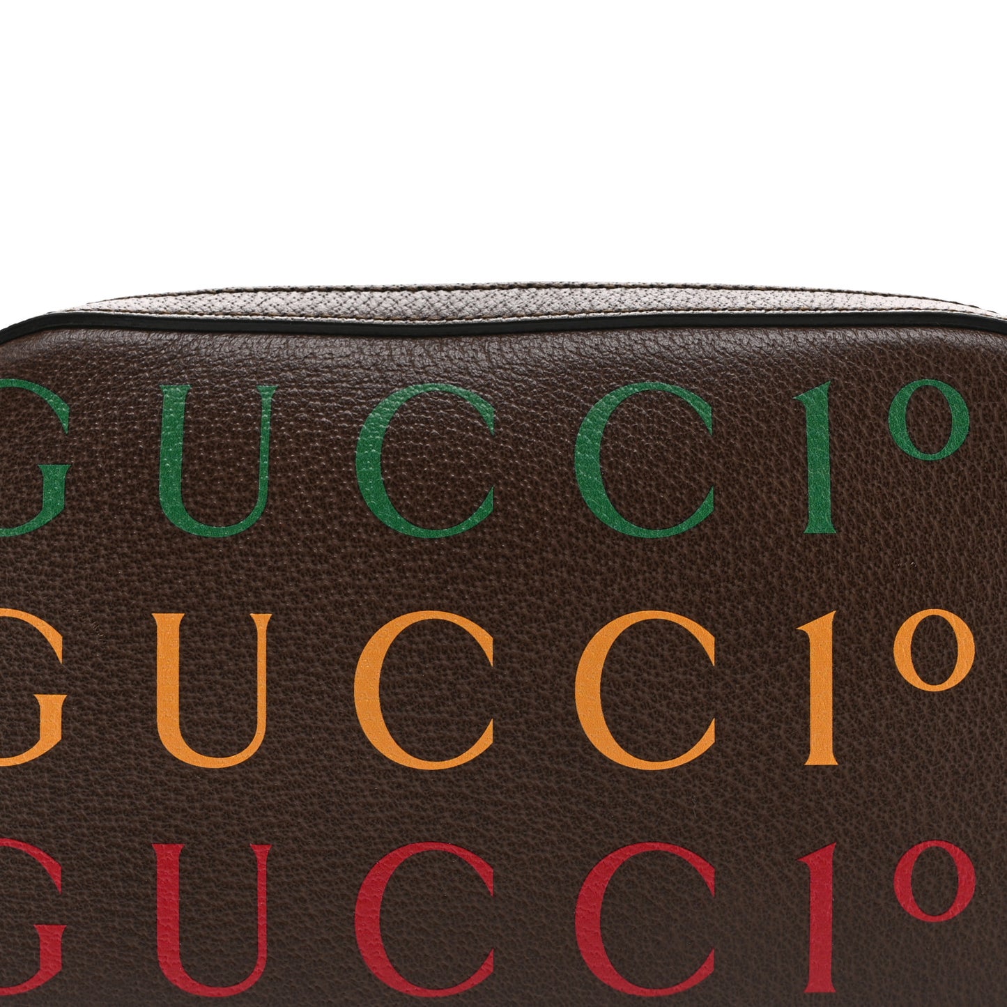 Textured Dollar Calfskin Gucci 100 Aria Belt Bag 80 32 New Acero Multicolor