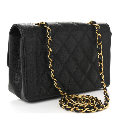 Chanel Caviar Quilted Small Single Flap Black 3 of 11