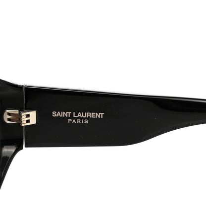 Saint Laurent Acetate Cat Eye Sunglasses SL498 Black 6 of 7