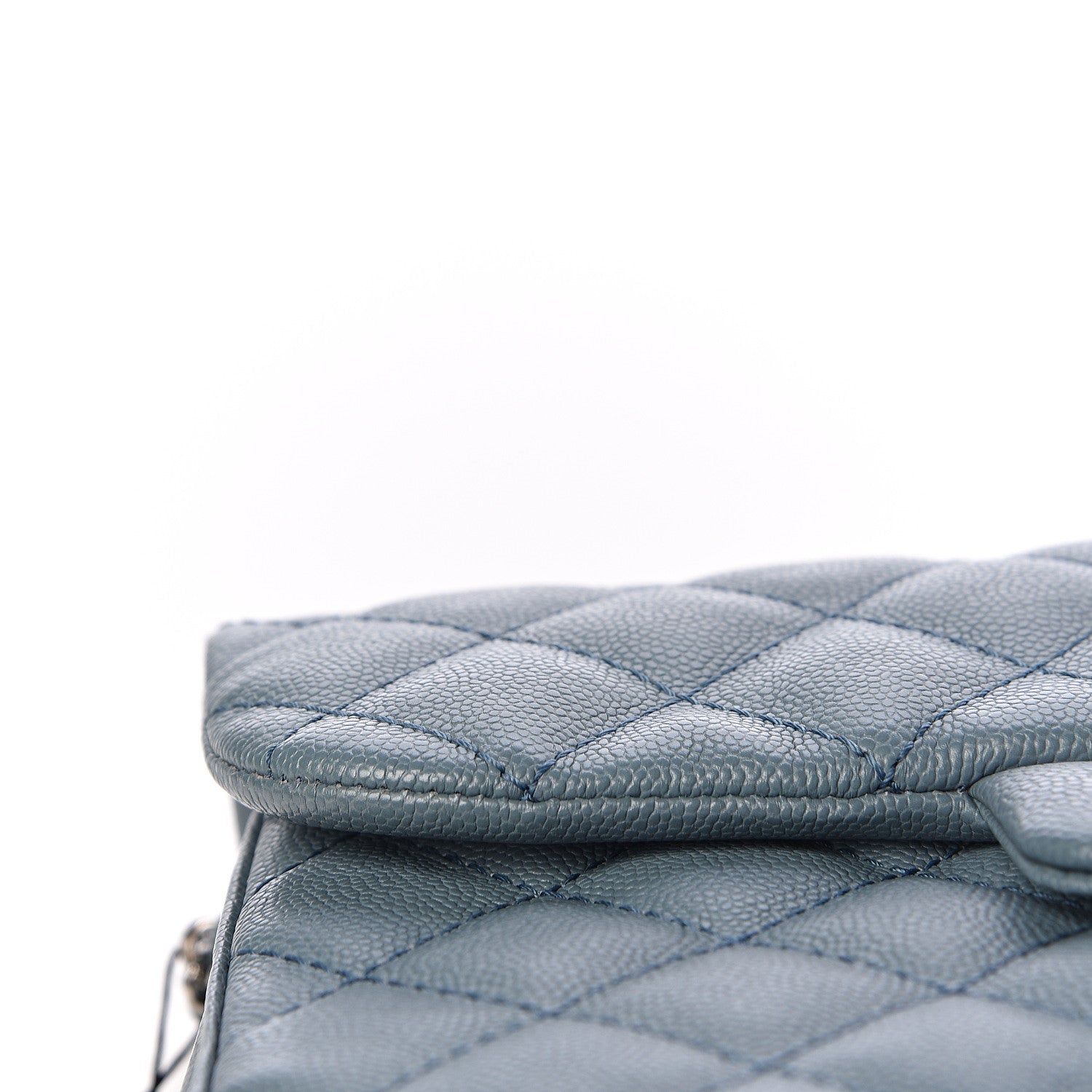 Chanel Caviar Quilted Medium Urban Companion Flap Blue 9 of 16