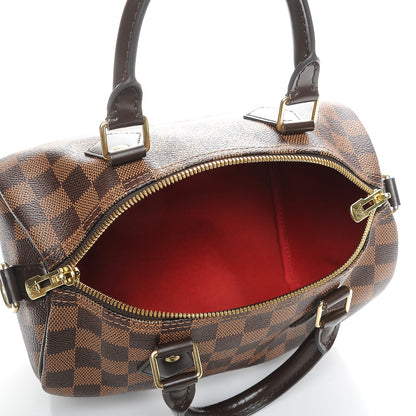 Louis Vuitton Damier Ebene Speedy Bandouliere 25 5 of 9