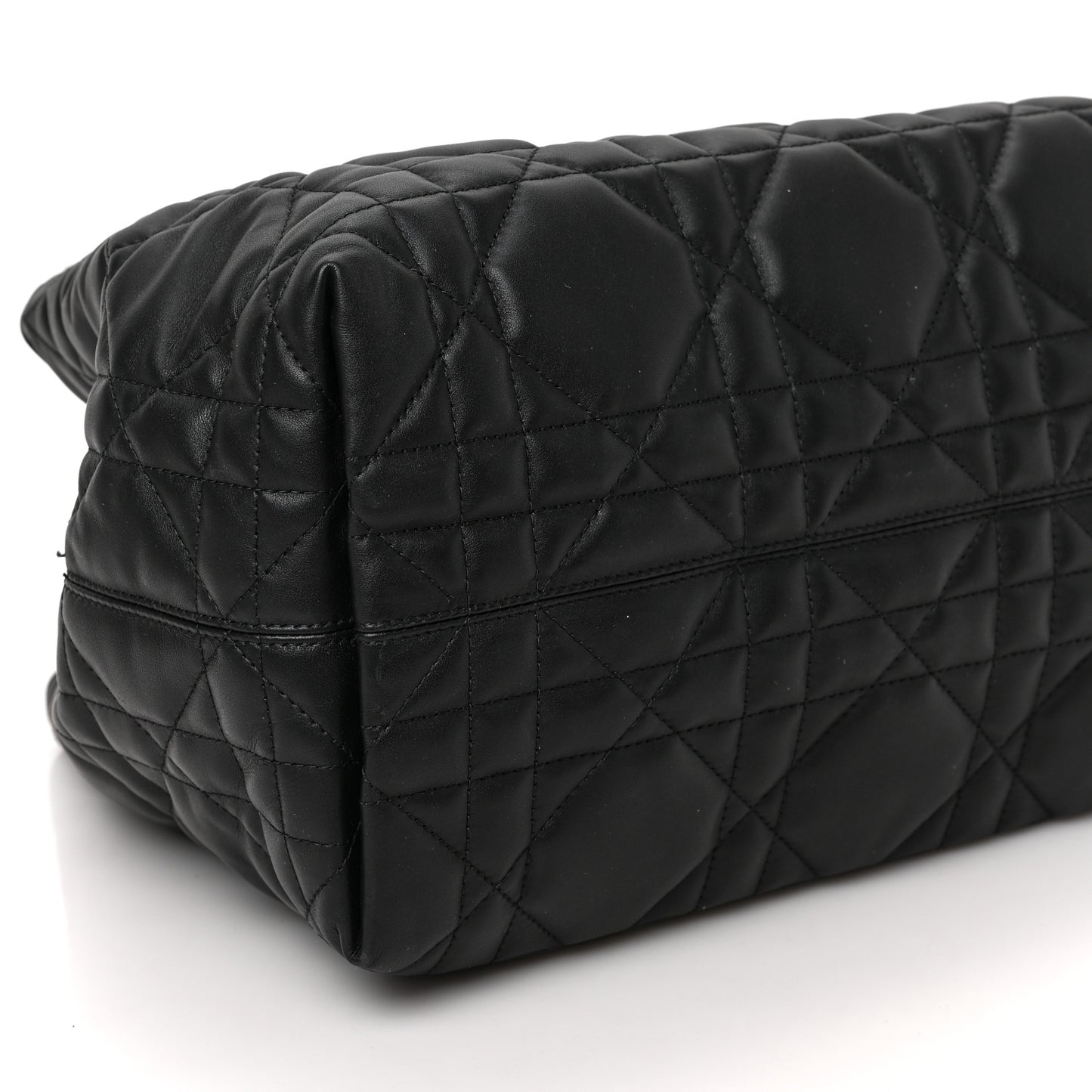 Calfskin Macrocannage Large Toujours Black