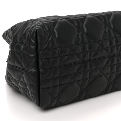 Christian Dior Calfskin Macrocannage Large Toujours Black 9 of 11