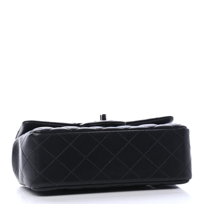 Chanel Lambskin Quilted Mini Rectangular Flap Black 3 of 4