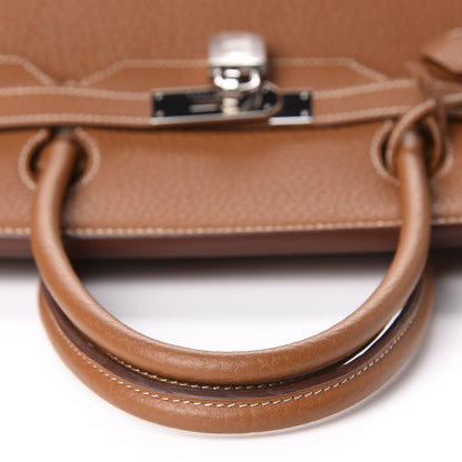 Hermes Fjord Birkin 40 Gold 12 of 34