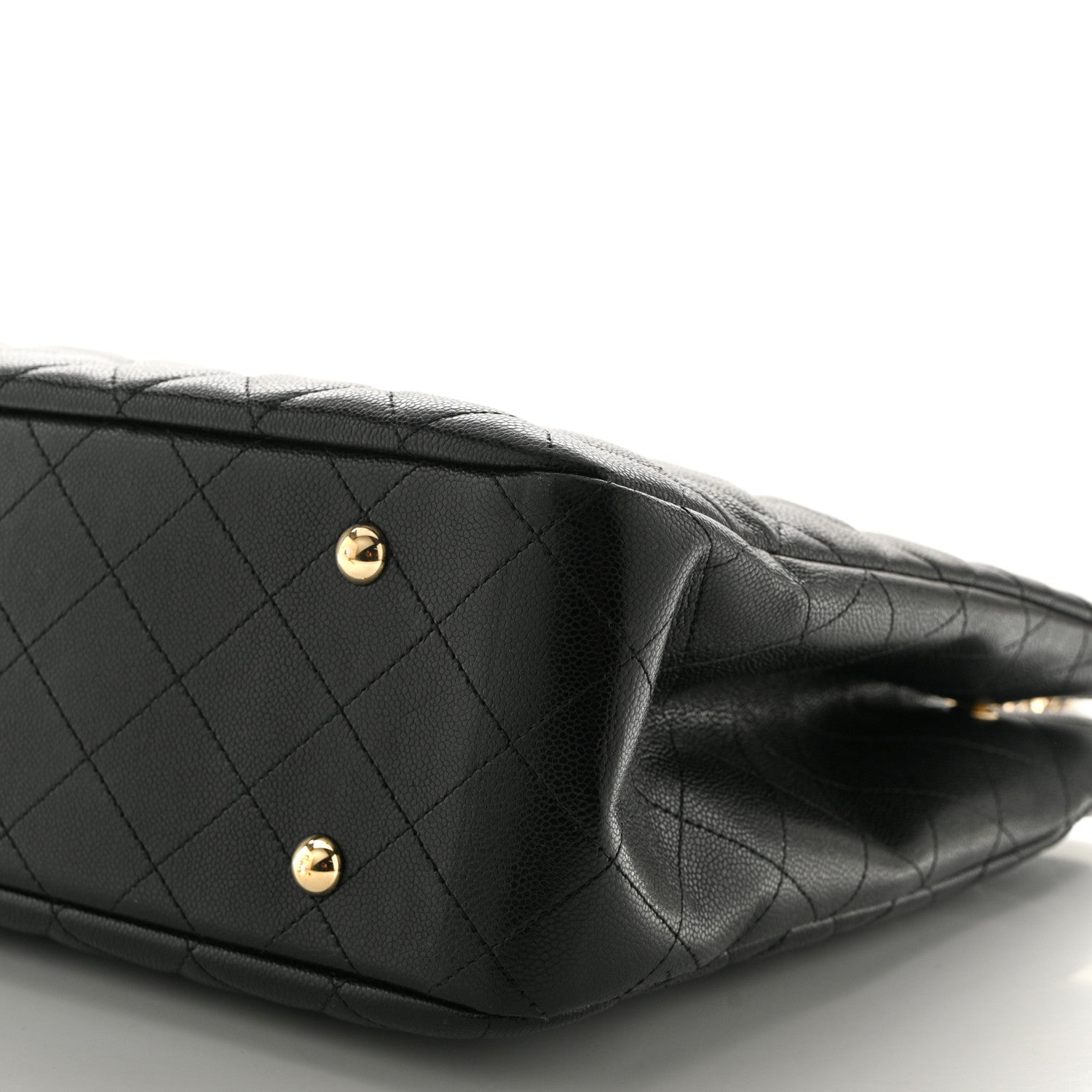 Chanel Caviar Quilted Large Shopping Tote Black 10 of 10