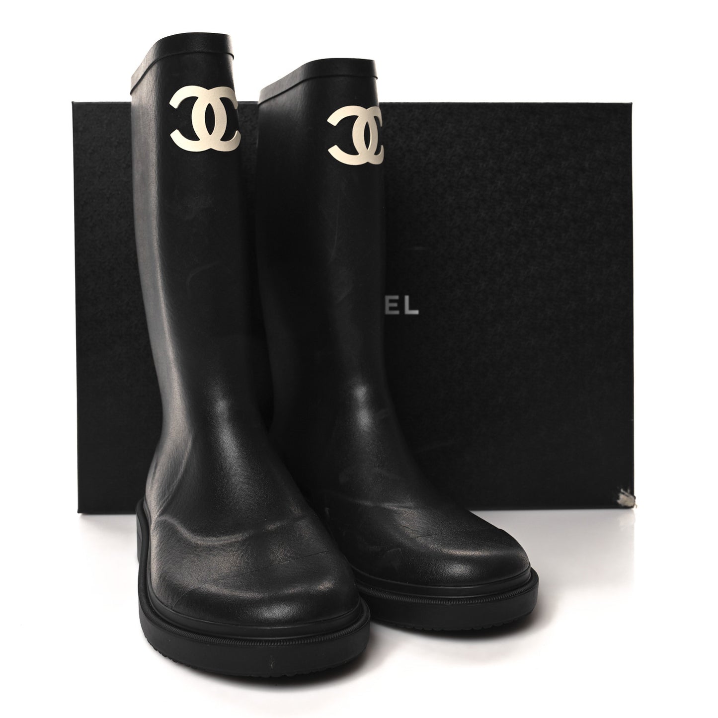 Caoutchouk CC High Boots 40 Black
