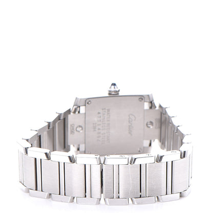 Cartier Stainless Steel 20mm Tank Francaise Quartz Watch 4 of 12