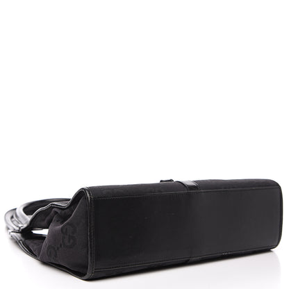 Gucci Monogram Jackie Shoulder Bag Black 6 of 17