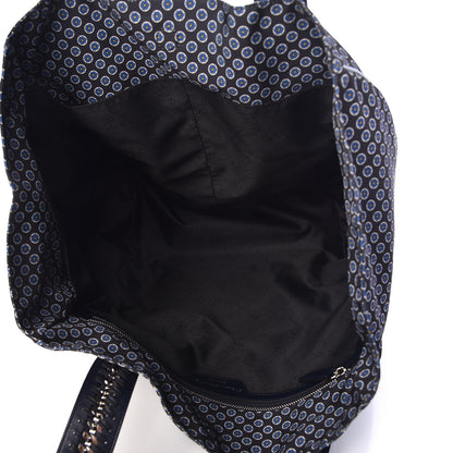 Stella McCartney Nylon Go Flower Print Falabella Tote Blue 5 of 9