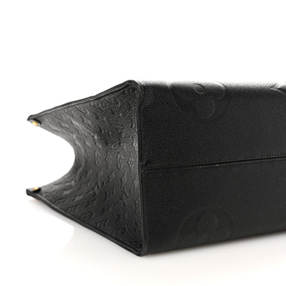 Louis Vuitton Empreinte Monogram Giant Onthego GM Black 8 of 9