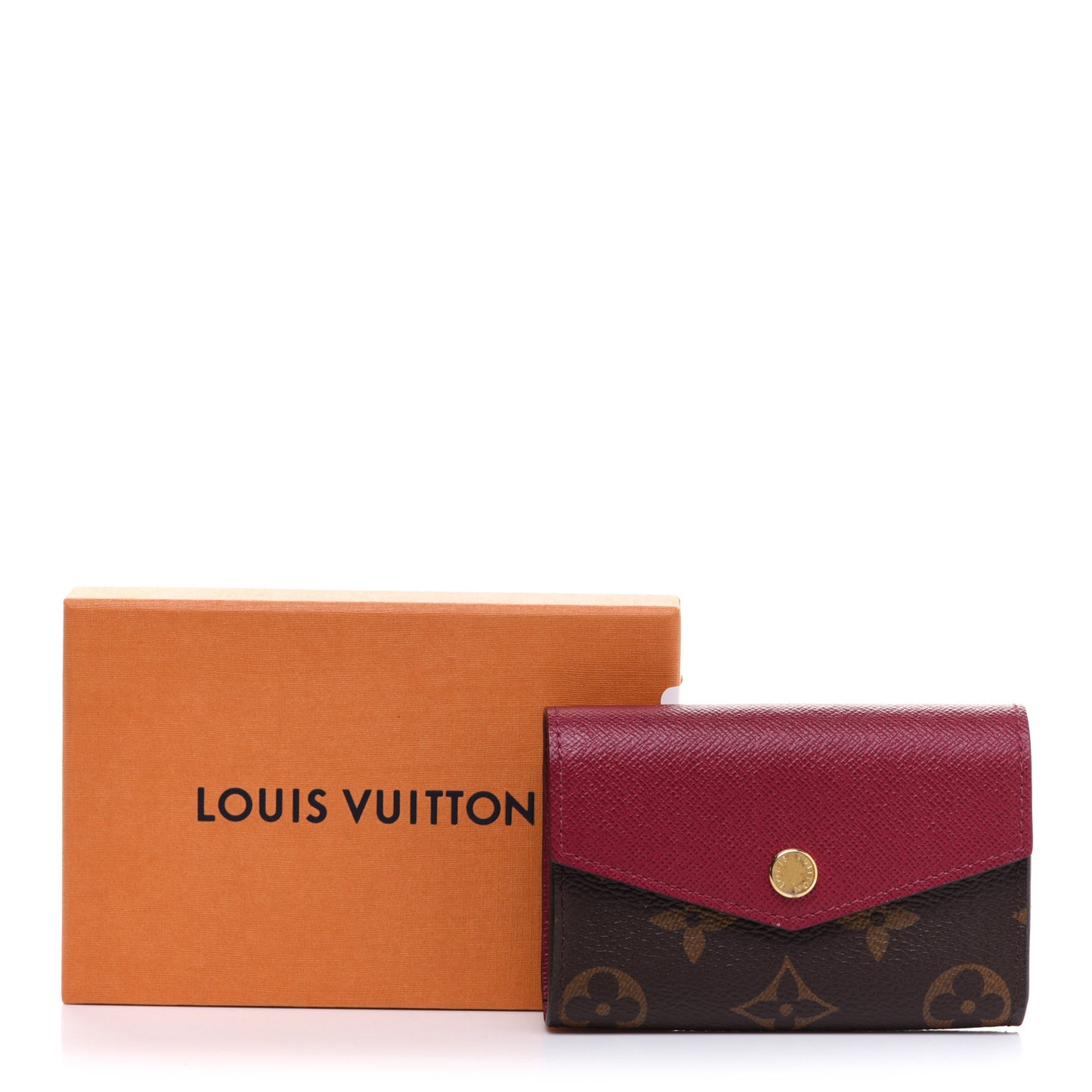 Monogram Sarah Multicartes Fuchsia