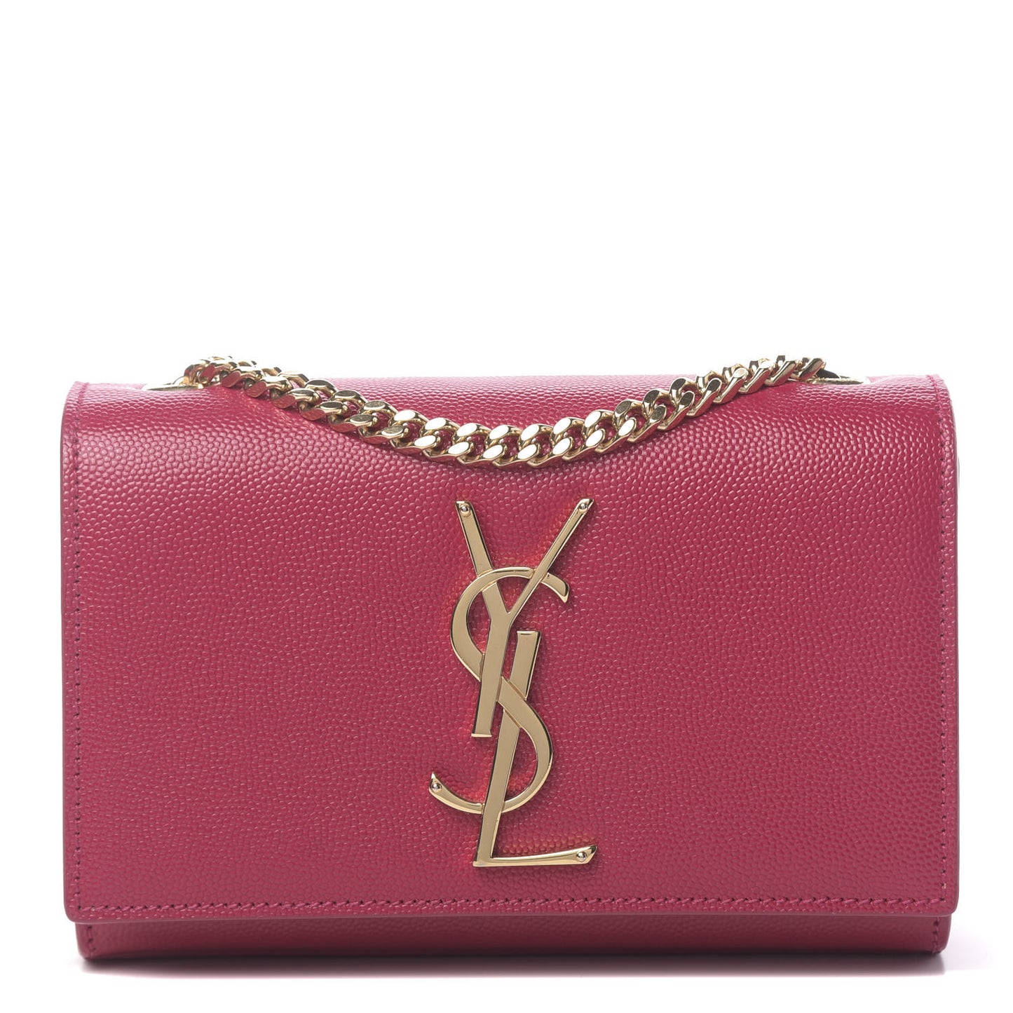Grain De Poudre Small Monogram Kate Satchel Bubblegum