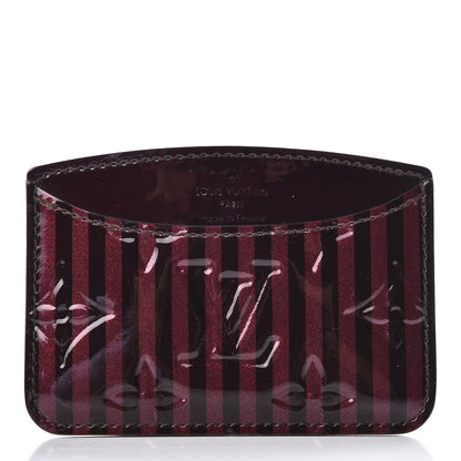Louis Vuitton Vernis Rayures Mirror Case Amarante 3 of 7