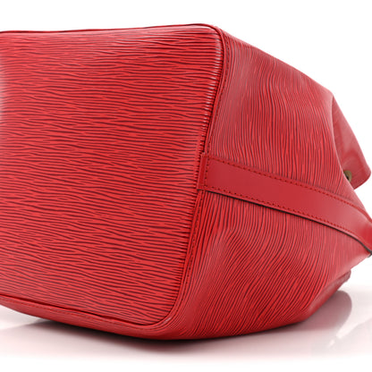 Louis Vuitton Epi Petit Noe Castillan Red 7 of 13