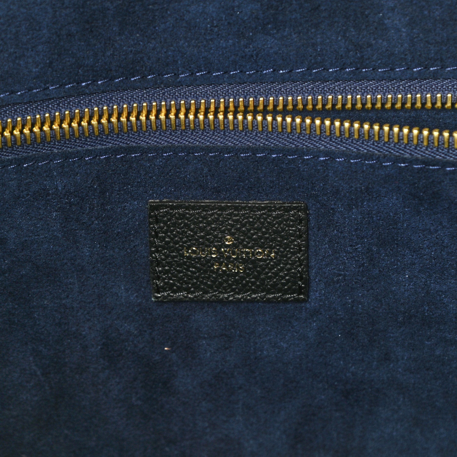 Louis Vuitton Empreinte Monogram Giant Neverfull MM Black 6 of 11