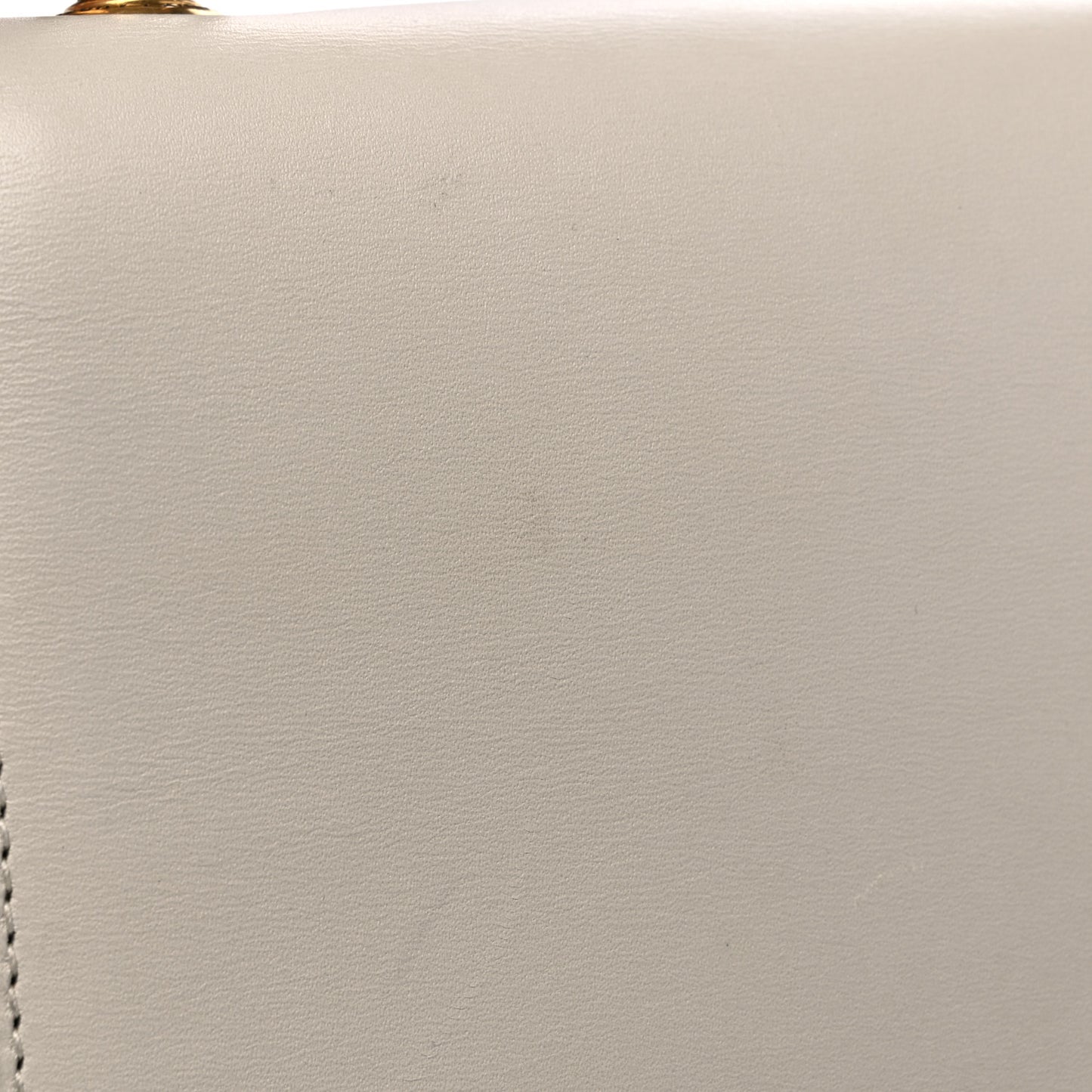 Smooth Calfskin Carre Satchel Crema Soft