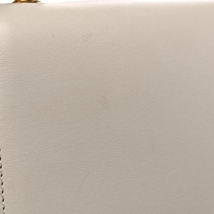 Saint Laurent Smooth Calfskin Carre Satchel Crema Soft 16 of 19