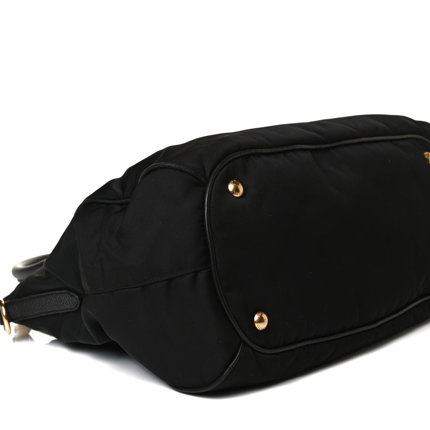 Tessuto Nylon Cervo Shoulder Bag Black