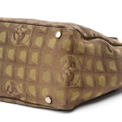 Chanel Nylon Medium Travel Tote Khaki 7 of 16